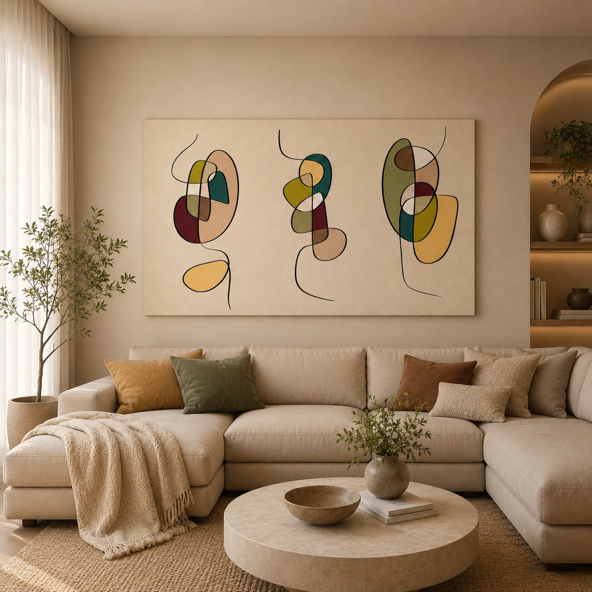 Armonía Orgánica - cuadro decorativo