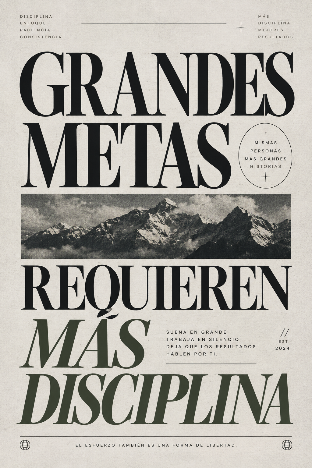 Grandes Metas - cuadro decorativo