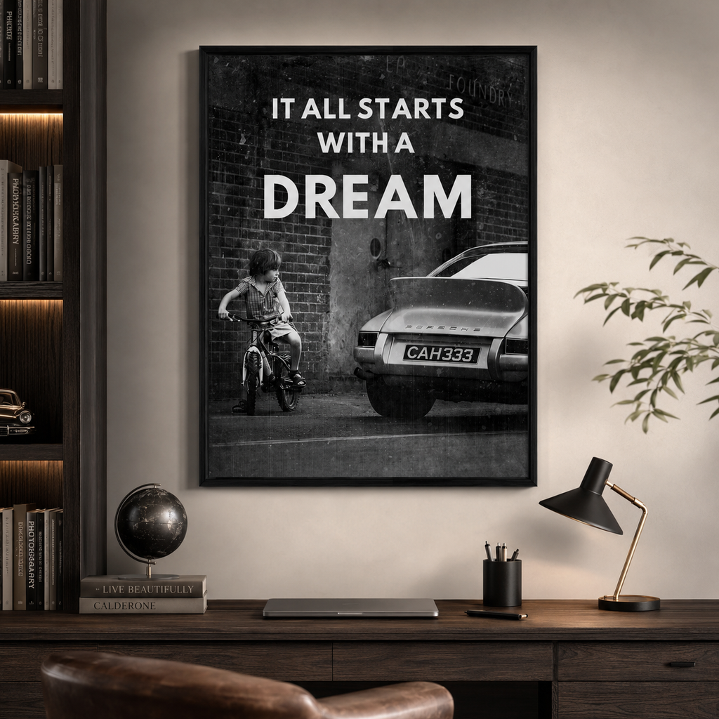 It All Starts With a Dream - cuadro decorativo